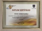 Dyt. Süeda Sünnetçioğlu Diyetisyen sertifikası