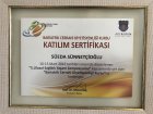 Dyt. Süeda Sünnetçioğlu Diyetisyen sertifikası