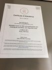 Op. Dr. Evin Nil Uğurlu Kadın Hastalıkları ve Doğum sertifikası