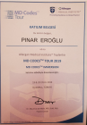 Dr. Pınar Eroğlu Ulusoy Plastik Rekonstrüktif ve Estetik Cerrahi sertifikası