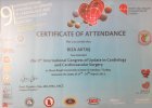 Op. Dr. Rıza Aktaş Kalp Damar Cerrahisi sertifikası