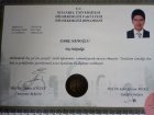 Dr. Dt. Emre Naiboğlu Diş Hekimi sertifikası