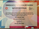 Uzm. Dyt. Dilşat Baş Diyetisyen sertifikası