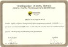 Psk. Dan. Muharrem Köse Psikolojik Danışman sertifikası