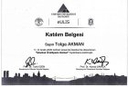 Prof. Dr. Tolga Akman Üroloji sertifikası
