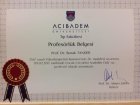 Prof. Dr. Burak Tander Çocuk Cerrahisi sertifikası