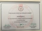 Doç. Dr. İbrahim Sakçak Genel Cerrahi sertifikası