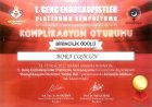 Doç. Dr. Bora Coskun Kadın Hastalıkları ve Doğum sertifikası