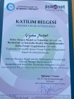Uzm. Psk. Çiğdem Şerbet Psikoloji sertifikası