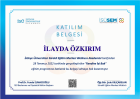 Dyt. İlayda Özkırım Diyetisyen sertifikası