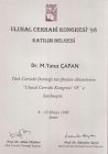 Op. Dr. Mehmet Yavuz Çapan Genel Cerrahi sertifikası