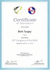 Dt. Berk Turgay Diş Hekimi sertifikası