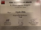 Dt. Ceyda Ünal Diş Hekimi sertifikası