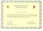 Uzm. Dr. Dt. Damla Şahbazoğlu Diş Hekimi sertifikası