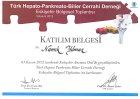 Op. Dr. Namık Yılmaz Genel Cerrahi sertifikası