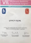 Uzm. Dyt. Gonca Yaşar Diyetisyen sertifikası