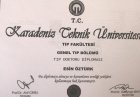 Uzm. Dr. Esin Doğru Geleneksel ve Tamamlayıcı Tıp sertifikası