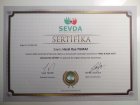 Psk. Hazal Oya Yılmaz Psikoloji sertifikası