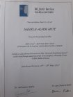 Op. Dr. Alper Mete Uğurlu Plastik Rekonstrüktif ve Estetik Cerrahi sertifikası