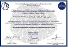 Op. Dr. Marzieh Karimi Khezri Beyin ve Sinir Cerrahisi sertifikası