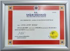 Dr. Ufuk Çenit Yılmaz Geleneksel ve Tamamlayıcı Tıp sertifikası