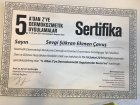 Uzm. Dr. Sevgi Ekmen Çavuş Dermatoloji sertifikası