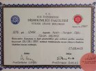 Uzm. Dr. Dt. Tolga Bıçakçı Diş Hekimi sertifikası