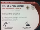 Op. Dr. Kemal Karaca Plastik Rekonstrüktif ve Estetik Cerrahi sertifikası