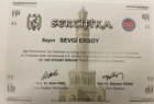 Dyt. Sevgi Ersoy Akça Diyetisyen sertifikası