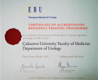 Prof. Dr. Volkan İzol Üroloji sertifikası