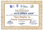 Uzm. Kl. Psk. Aylin Şanver Aydın Psikoloji sertifikası
