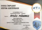 Dt. Begüm Müderris Diş Hekimi sertifikası