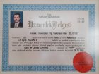 Prof. Dr. Eyüp Hazan Kalp Damar Cerrahisi sertifikası