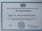 Uzm. Dr. Meral Argun Uslu Psikiyatri sertifikası