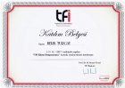 Dt. Berk Turgay Diş Hekimi sertifikası