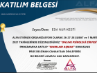 Psk. Dan. Eda Nur Kesti Psikolojik Danışman sertifikası