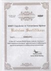 Uzm. Psk. Dan. Kübra İpçi Psikoloji sertifikası
