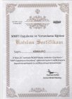 Uzm. Psk. Dan. Kübra İpçi Psikoloji sertifikası