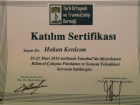 Op. Dr. Hakan Kıvılcım Ortopedi ve Travmatoloji sertifikası