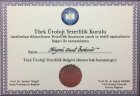 Op. Dr. Niyazi Umut Özdemir Üroloji sertifikası