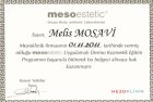 Uzm. Dr. Melis Mosavi Dermatoloji sertifikası