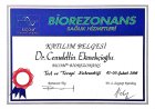 Dr. Cemalettin Ekmekcioğlu Geleneksel ve Tamamlayıcı Tıp sertifikası