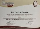 Prof. Dr. Emel Güngör Dermatoloji sertifikası