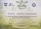 Uzm. Dr. Ayşen Sağdıç Coşkuner Dermatoloji sertifikası