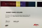 Uzm. Dr. Dt. Ahmet Emre Gülerik Diş Hekimi sertifikası