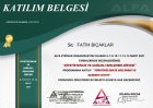 Dyt. Fatih Bıçaklar Diyetisyen sertifikası