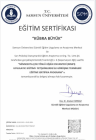 Uzman Aile Danışmanı Kübra Büyük Aydoğdu Aile Danışmanı sertifikası
