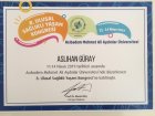 Uzm. Dyt. Aslıhan Güray Diyetisyen sertifikası