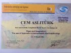 Psk. Cem Aslıtürk Psikoloji sertifikası