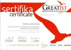 Dt. Sertaç Kızılkaya Diş Hekimi sertifikası
